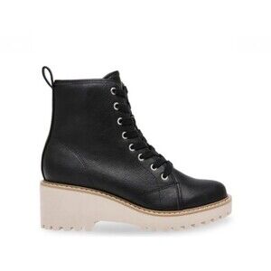 NIB DV by Dolce Vita US Size Romin Lace-Up/Zip-Up Combat Boots Womens SIZE 8.5